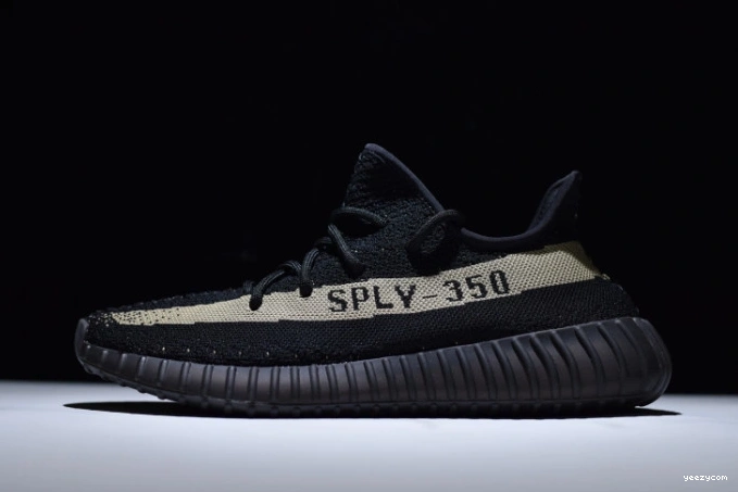 Black Green 350 Core Yeezy V2 Boost BY9611 Adidas 0730
